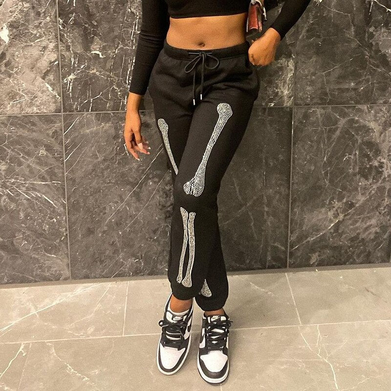 Skeleton Joggers - Y2k station