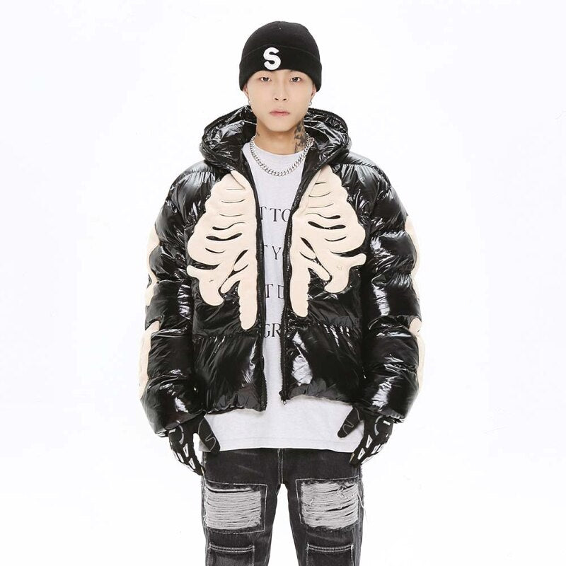 Black nylon down jacket | Gaudì