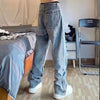 Stacked Denim Jeans Men'S - Y2k station