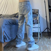 Stacked Denim Jeans Men'S - Y2k station