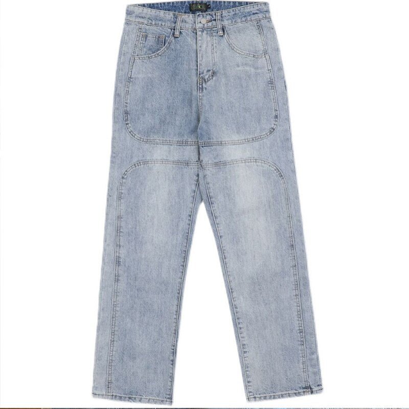 Stacked Denim Jeans Men'S - Y2k station