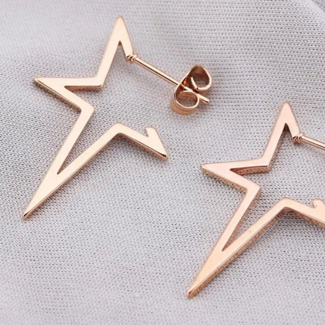 Star earrings y2k - Y2k station