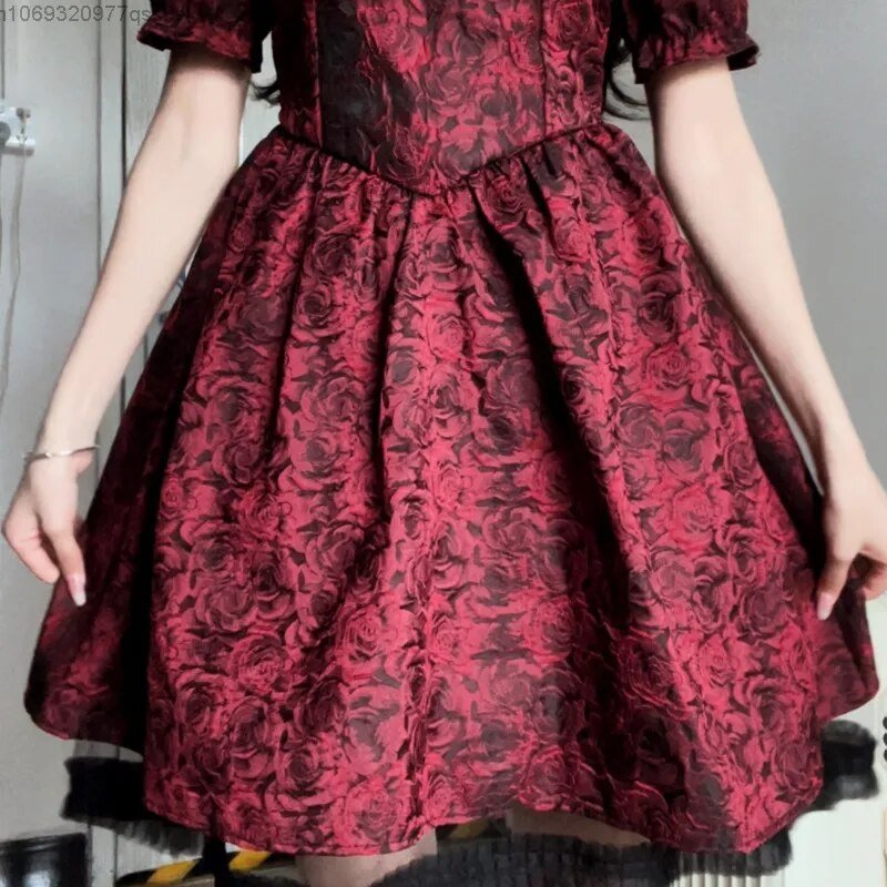 Vampire goth dress - Y2k station