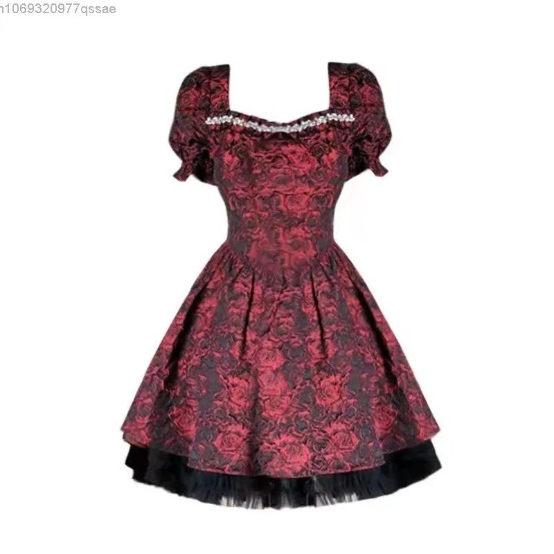 Vampire goth dress - Y2k station