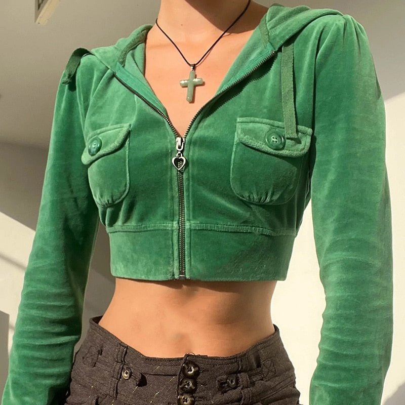 Velvet jacket Y2K - Y2k station