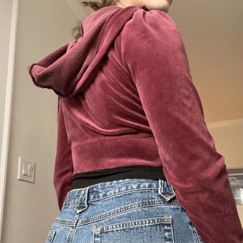 Velvet jacket Y2K - Y2k station