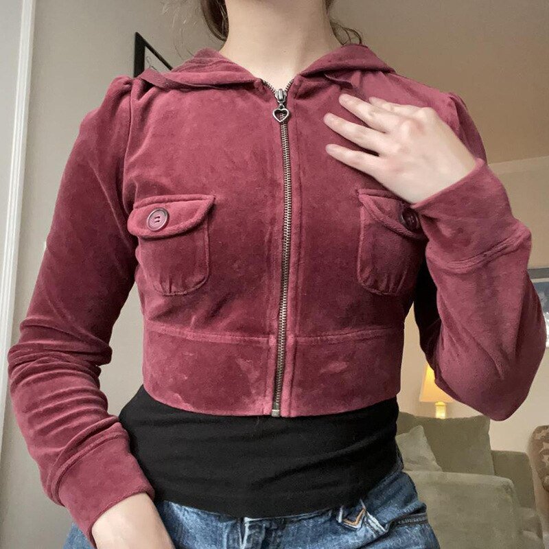 Velvet jacket Y2K - Y2k station