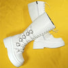 White goth boots - Y2k station