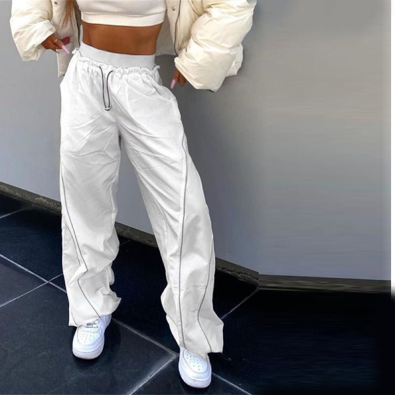 White Track Pants - Y2k station