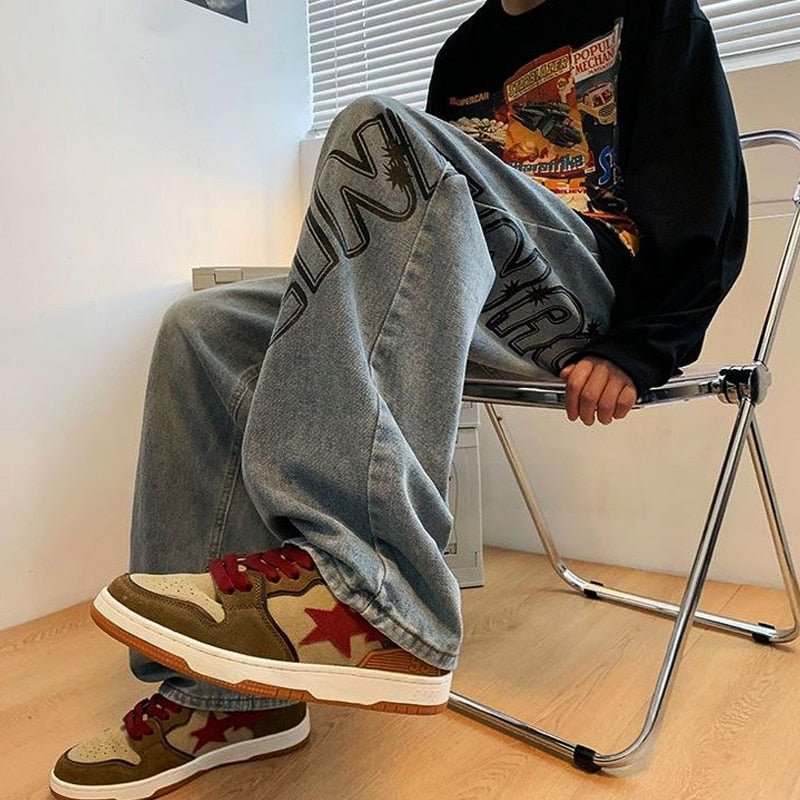 Y2K aesthetic jeans - Y2k station