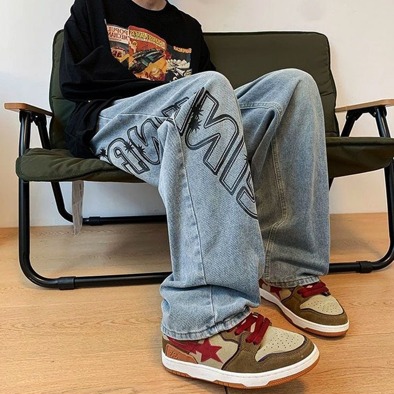 Y2K aesthetic jeans - Y2k station