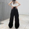 Y2K Black cargo pants - Y2k station