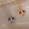 Y2K butterfly necklace - Y2k station