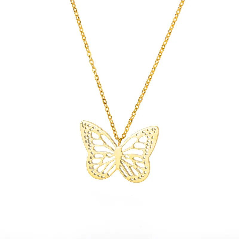 Y2K butterfly necklace - Y2k station