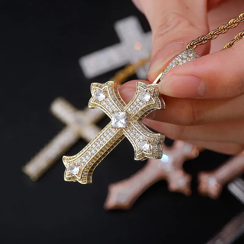 Y2K cross necklace exclusive at Y2k station
