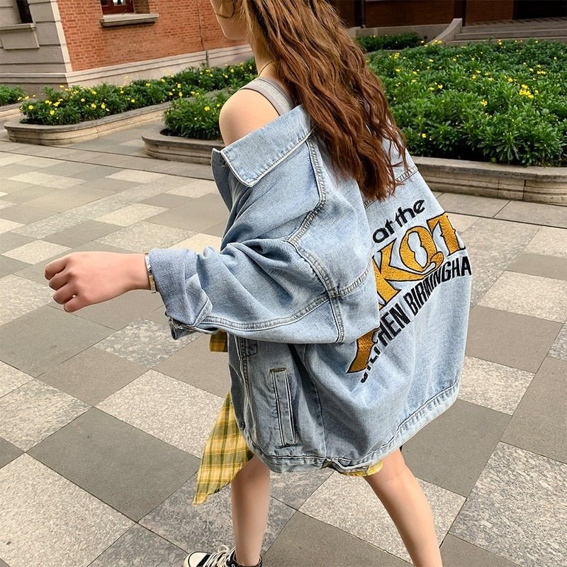 Y2K denim jacket - Y2k station