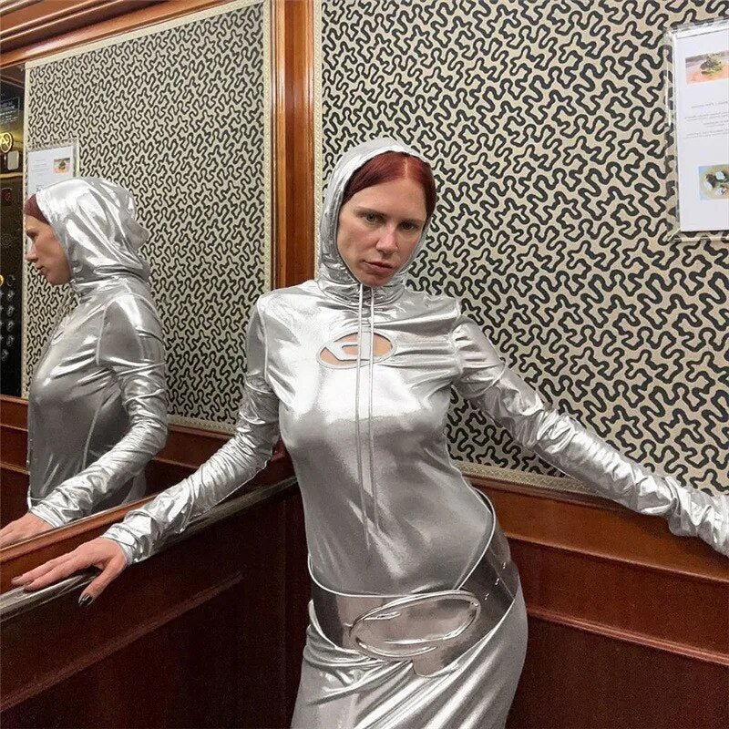 Y2K halter dress - Y2k station