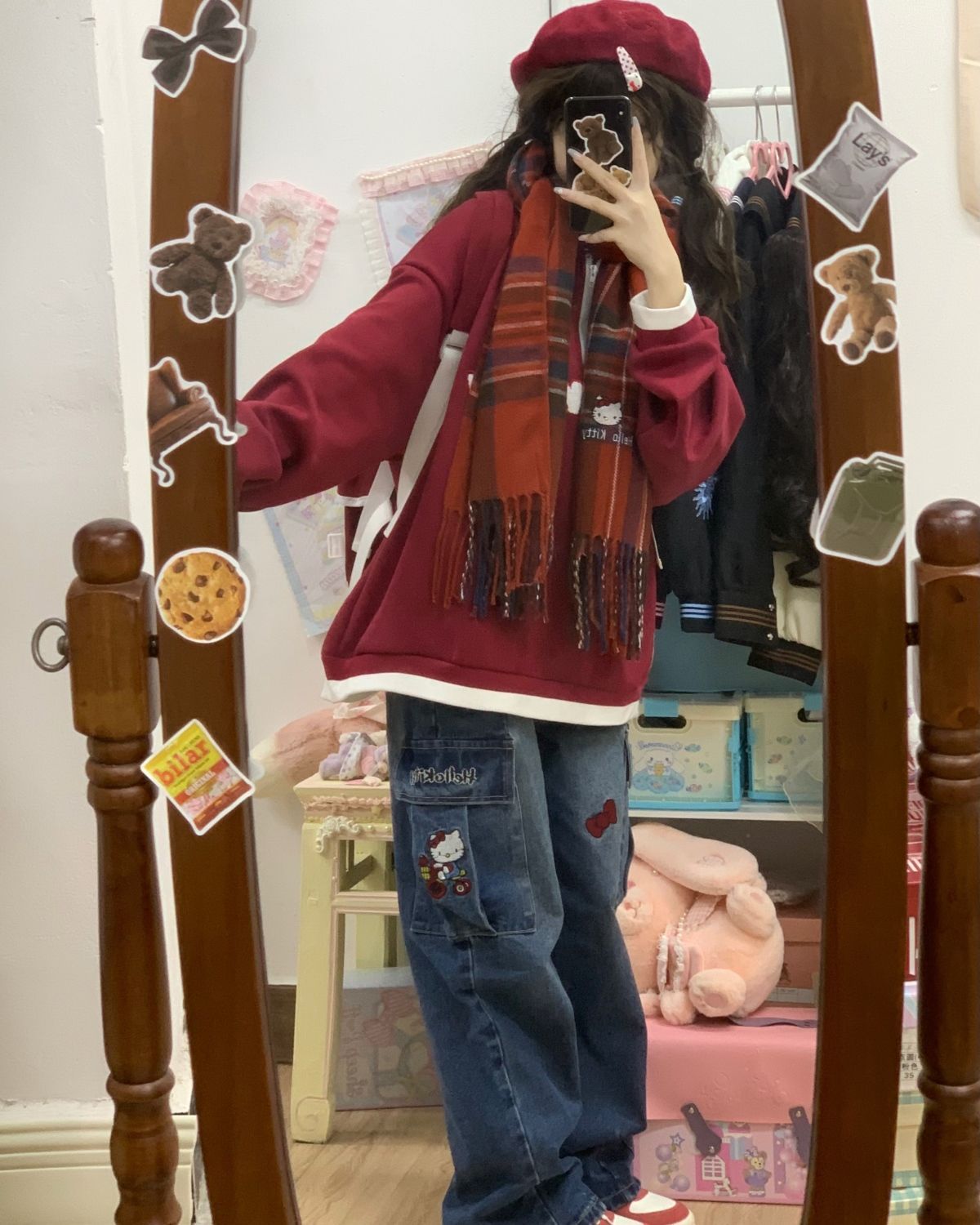 Y2K hello kitty jeans - Y2k station