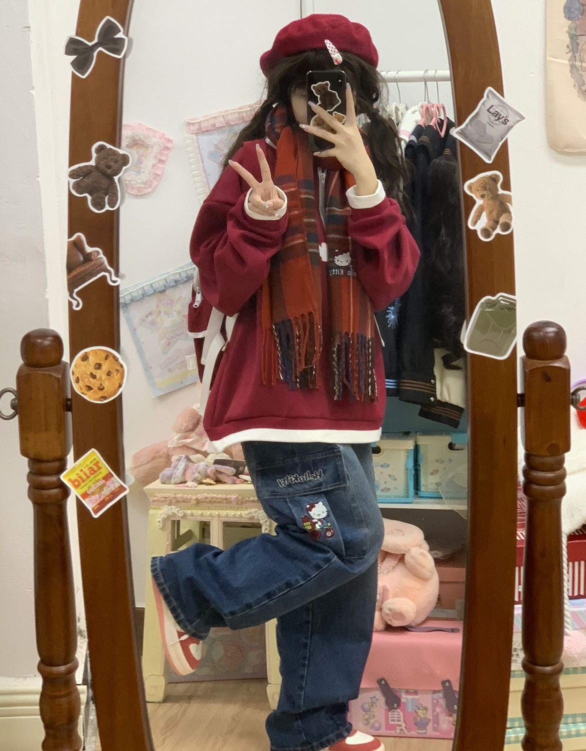 Y2K hello kitty jeans - Y2k station