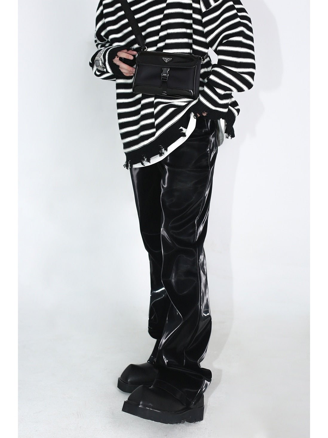 Y2K leather pants - Y2k station