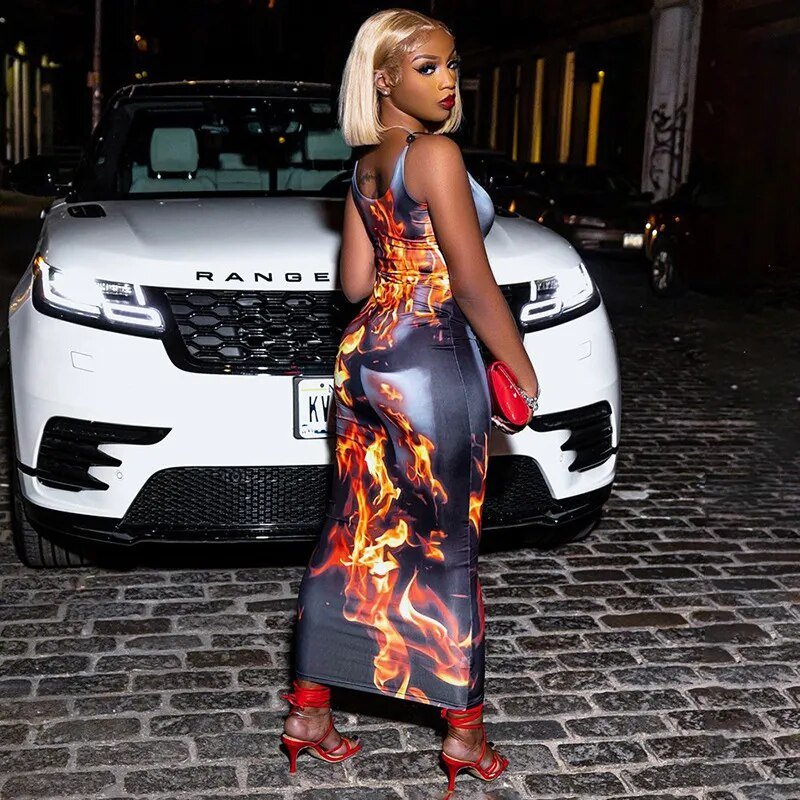 Y2K midi dress - Y2k station