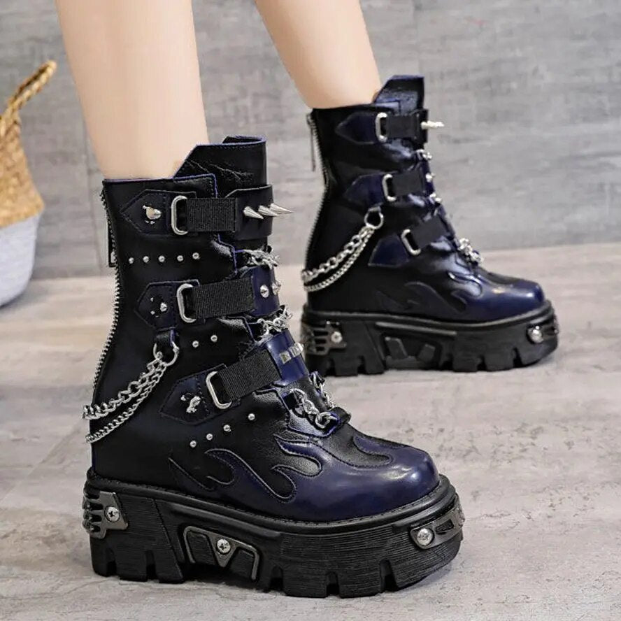 Y2K platform boots - Y2k station