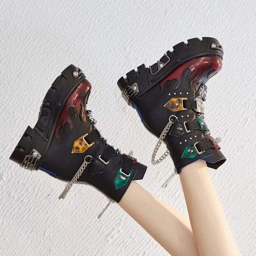 Y2K platform boots - Y2k station