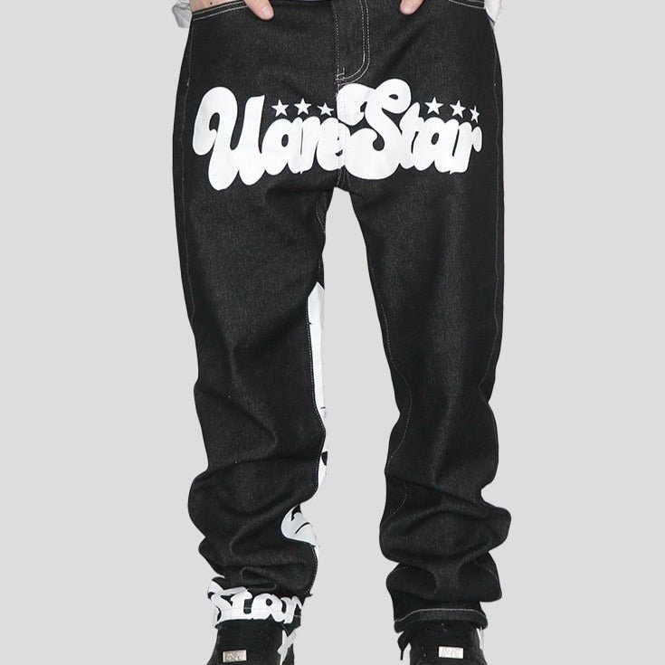 Y2K print jeans - Y2k station