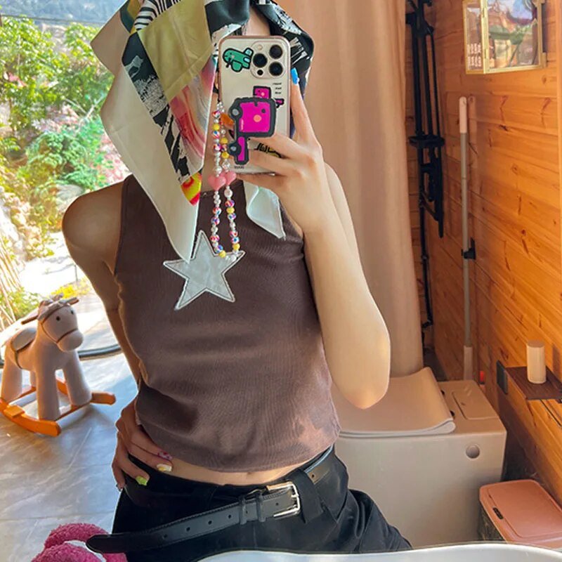 Y2K Star Tank Top - Y2k station